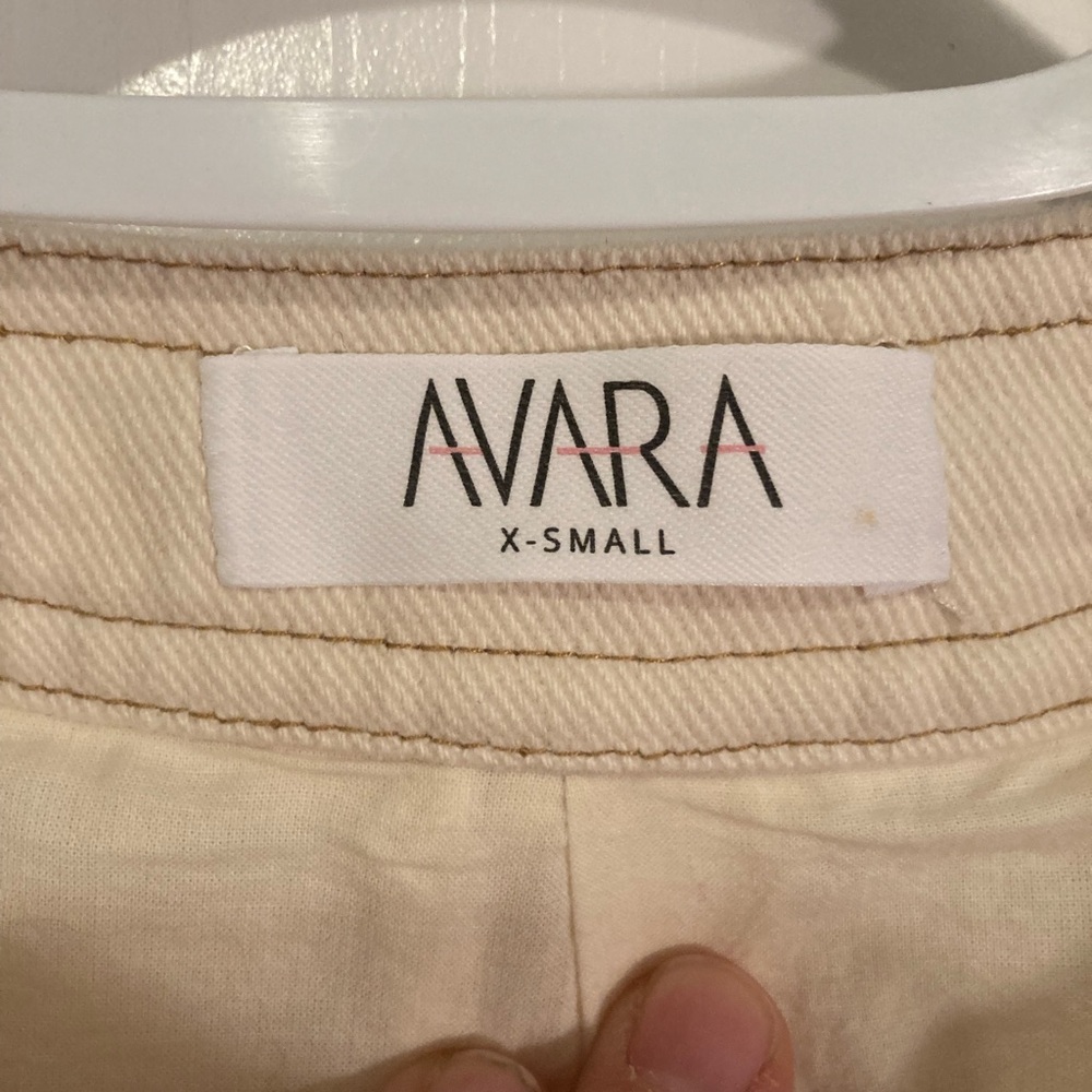 Cream Jean Jacket - Picture 6 of 8